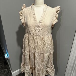 Pink Blush maternity dress